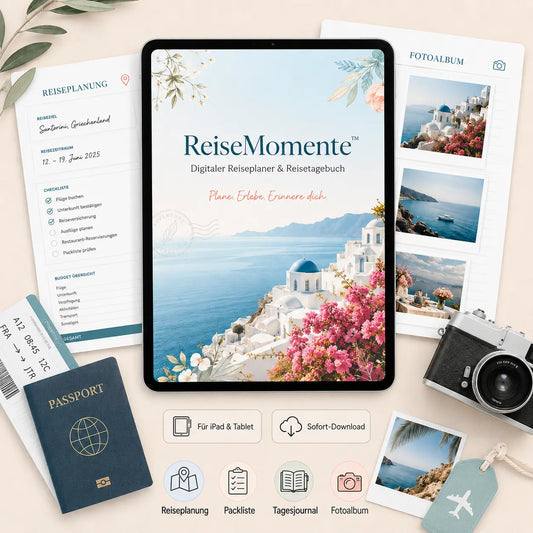 ReiseMomente™ – Digitaler Reiseplaner & Reisetagebuch